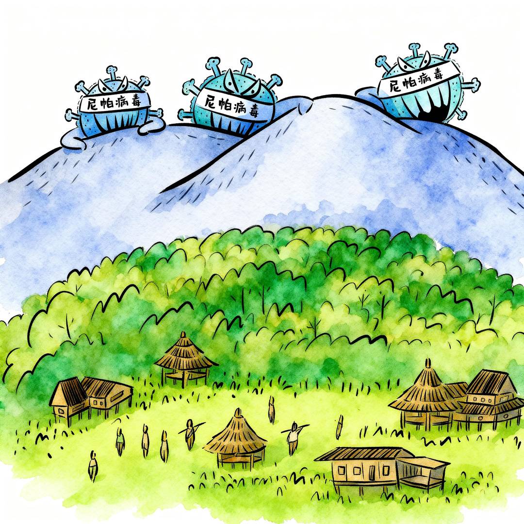 尼帕病毒传播途径_尼帕病毒疫情_疫情